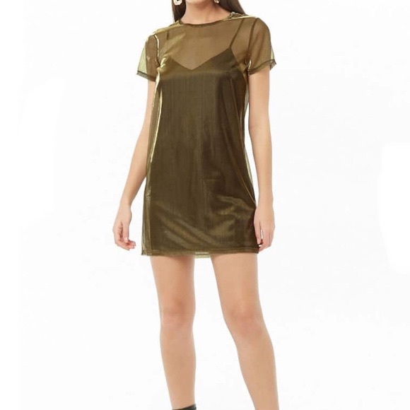 Forever 21 Dresses & Skirts - Mesh T Shirt Dress